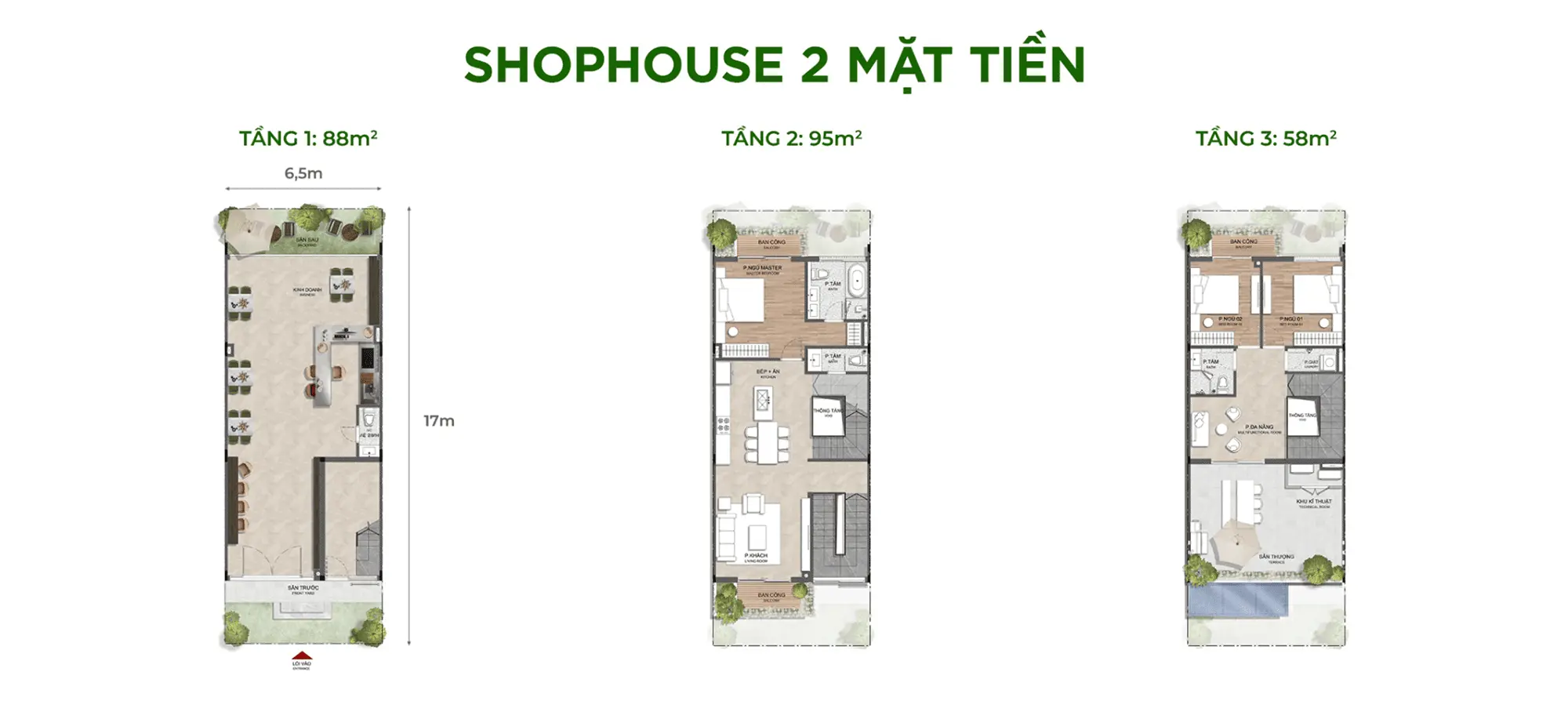 Layout thiết kế Shophouse 2 Mặt Tiền phân khu Sky Retreat thuộc dự án Eco Retreat Layout thiết kế Shophouse 2 Mặt Tiền phân khu Sky Retreat thuộc dự án Eco Retreat
