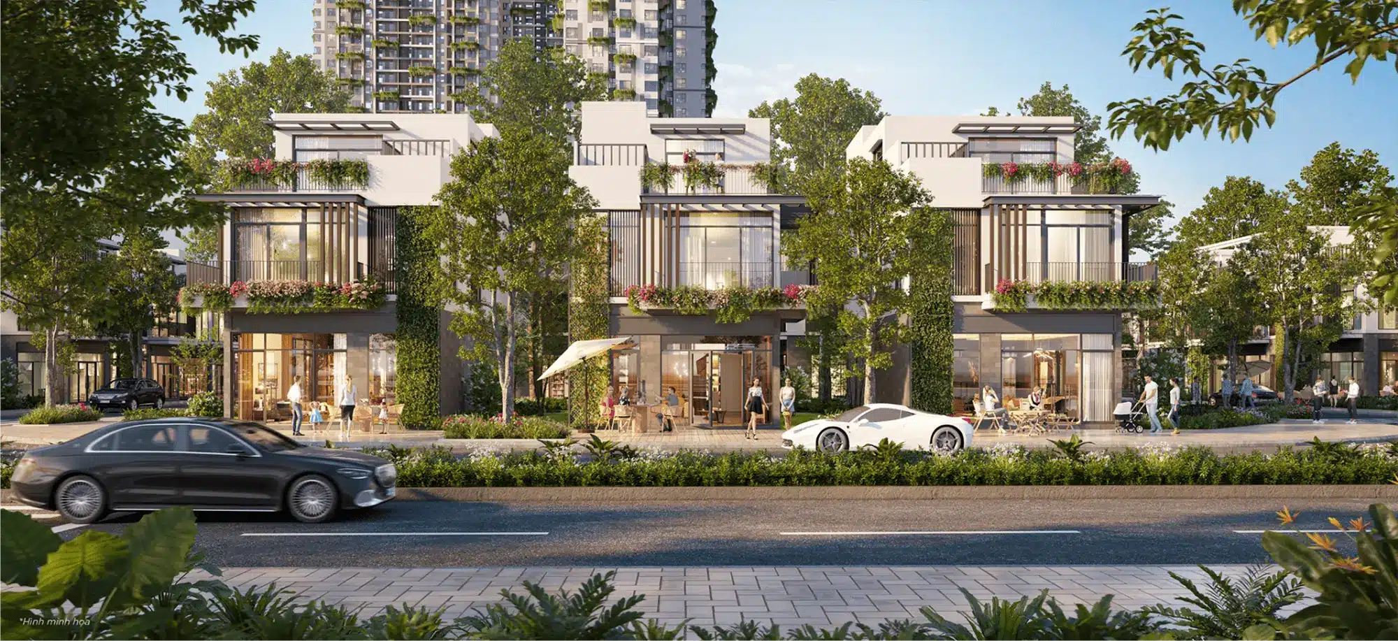 Phối cảnh sản phẩm Shop Villa Đơn Lập phân khu Sky Retreat thuộc dự án Eco Retreat Phối cảnh sản phẩm Shop Villa Đơn Lập phân khu Sky Retreat thuộc dự án Eco Retreat