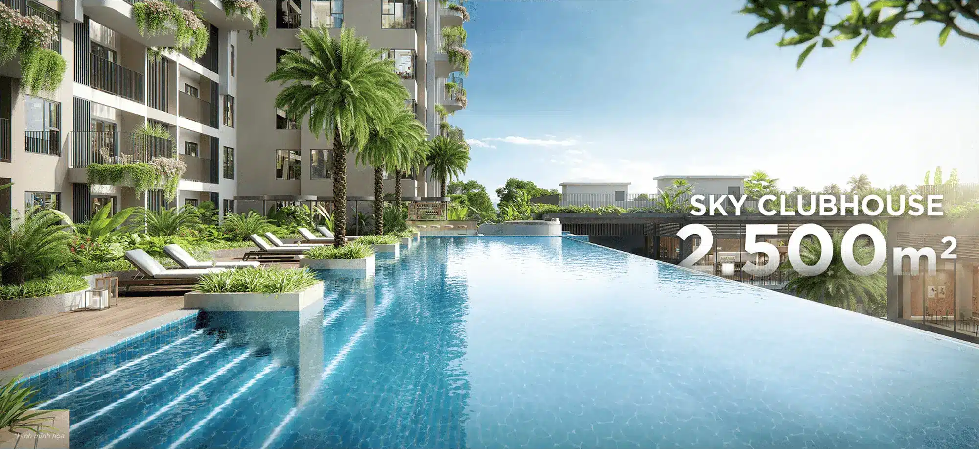 Sky Clubhouse 2.500m² Trung tâm retreat cao tầng với bể bơi điện phân muối, Sky Gym, Yoga và Sauna đẳng cấp resort Sky Clubhouse 2.500m² Trung tâm retreat cao tầng với bể bơi điện phân muối, Sky Gym, Yoga và Sauna đẳng cấp resort