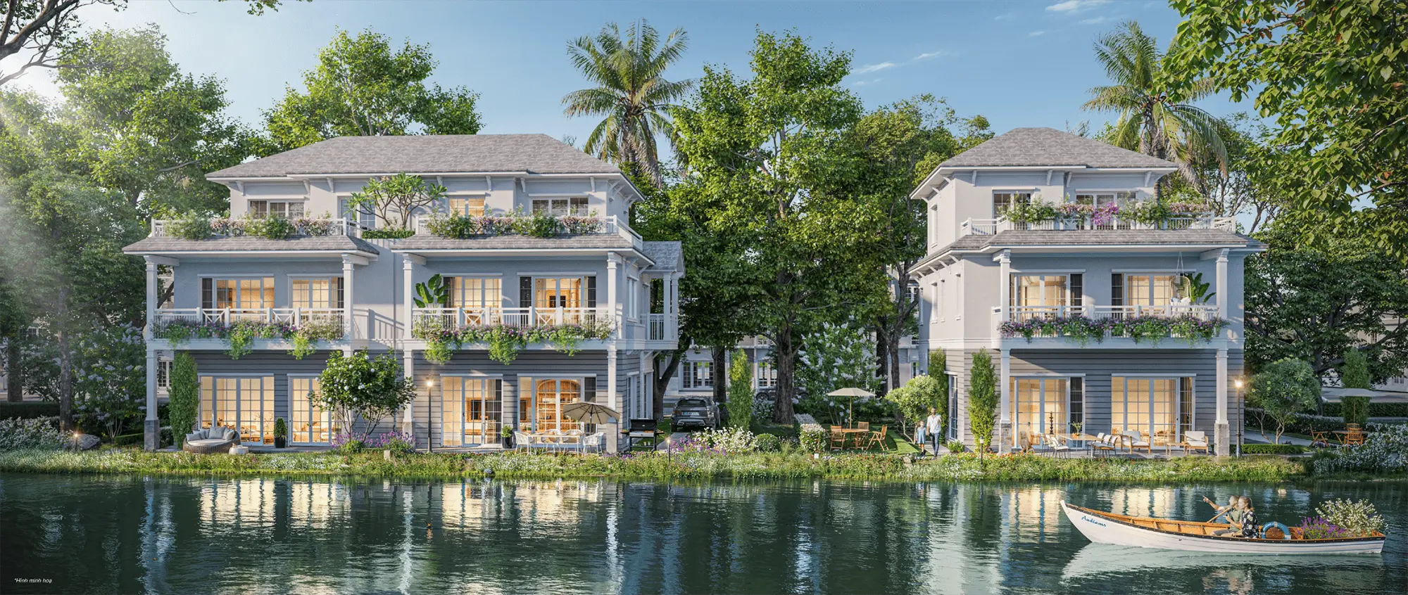 Hoạt động chèo thuyền thư thái với Shop Villa Đảo bên bờ hồ xanh mát, nơi kinh doanh và nghỉ dưỡng hoàn hảo kết hợp Hoạt động chèo thuyền thư thái với Shop Villa Đảo bên bờ hồ xanh mát, nơi kinh doanh và nghỉ dưỡng hoàn hảo kết hợp