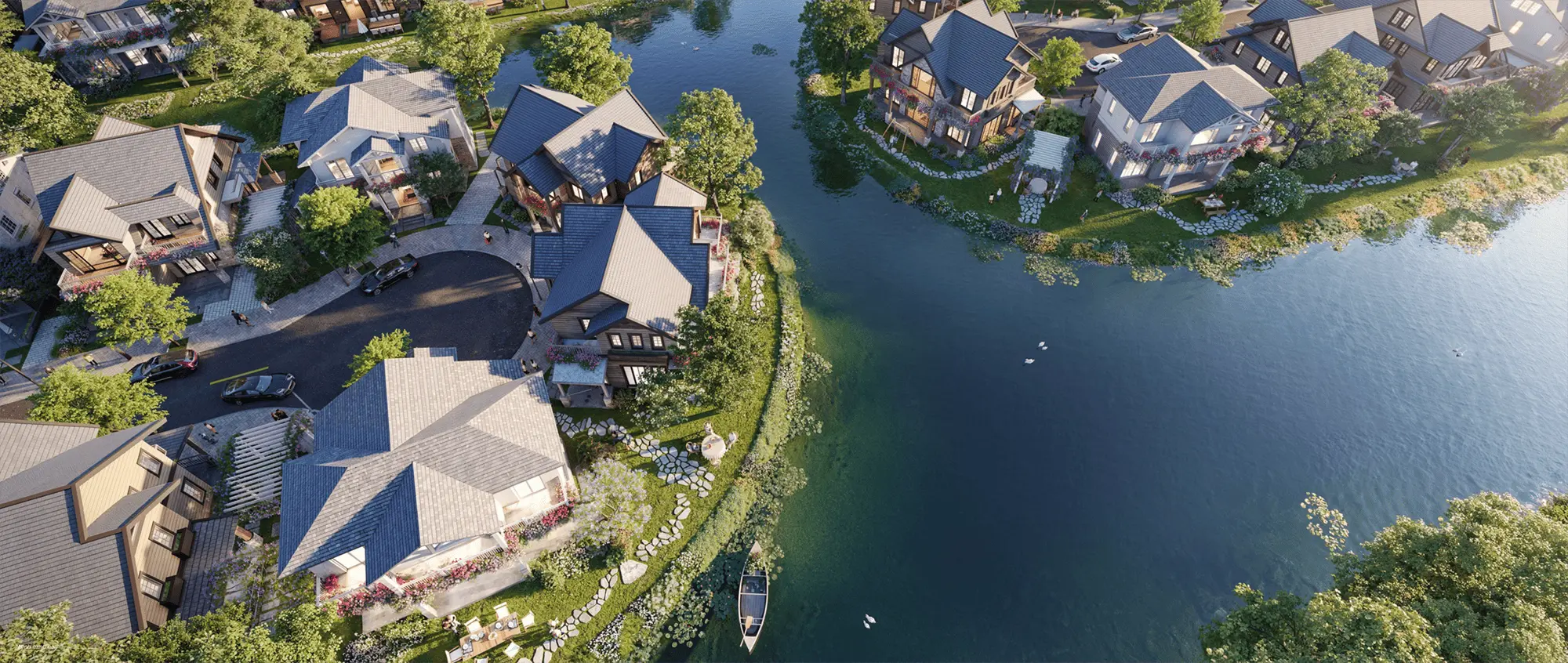 Khu đô thị sinh thái với 60 căn Island Villa Rẻ Quạt, tạo nên cộng đồng sống xanh giữa thiên nhiên Khu đô thị sinh thái với 60 căn Island Villa Rẻ Quạt, tạo nên cộng đồng sống xanh giữa thiên nhiên
