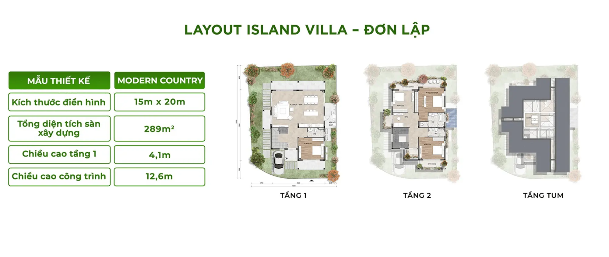 Layout thiết kế sản phẩm Island Villa Đơn Lập 15mx20m tại Retreat Island thuộc khu đô thị Eco Retreat Layout thiết kế sản phẩm Island Villa Đơn Lập 15mx20m tại Retreat Island thuộc khu đô thị Eco Retreat